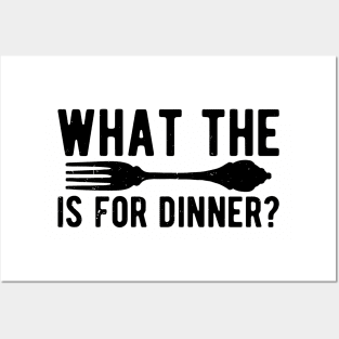 what the fork is for dinner Posters and Art